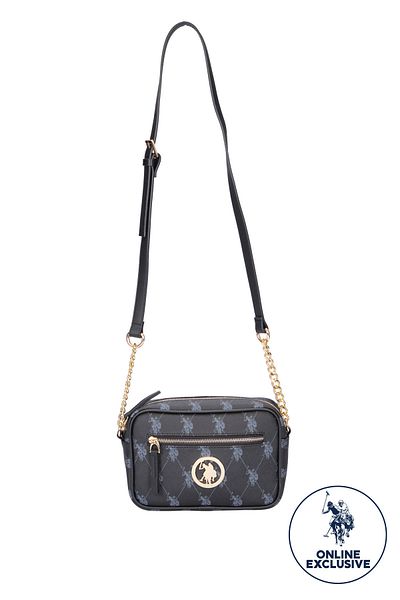 U.S. Polo Assn. Geantă Messenger pentru femei Model Us8704 Negru-Negru - Exclusiv online