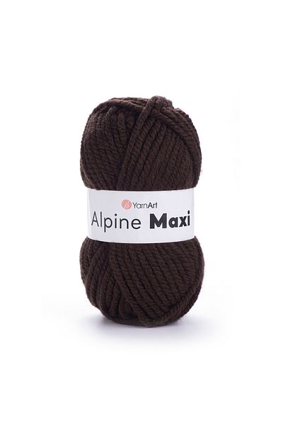 Yarnart Alpine Maxi - Καφέ Χειροποίητο Νήμα - 663