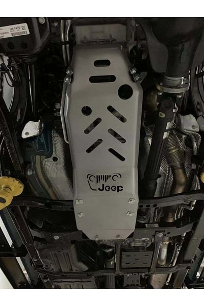 American Off Road Jeep Wrangler JL 18-24 Engine & Transfer Case Skid Plate