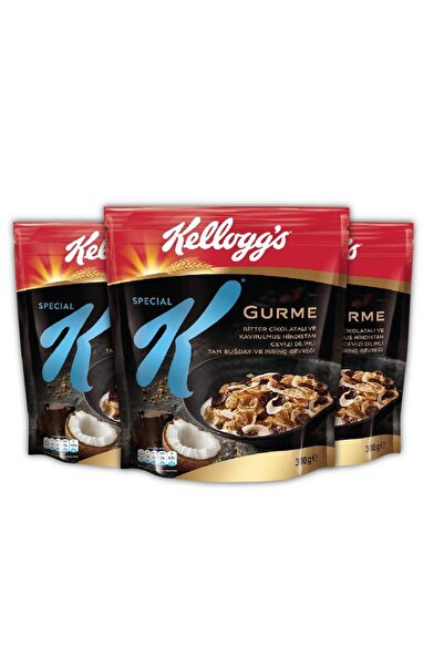 Kellogg's Special K Bitter Çikolatalı&hindistan Cevizi Dilimli 300 gr X3 Adet,%46 Yulaf Içerir,lif