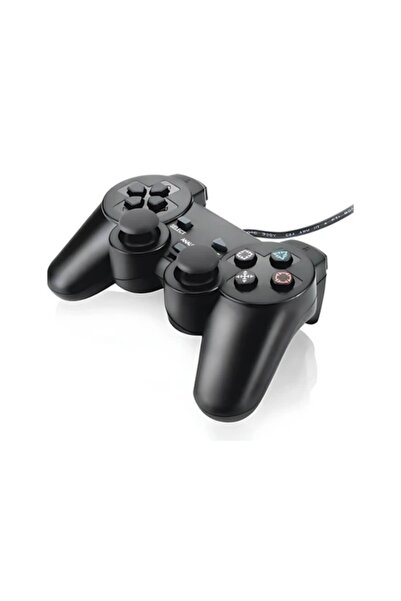 Ozmik 1+1  Dual Shock Pc Game Pad Kablolu Oyun Kolu Pc Ps3 Ps4 Uyumlu