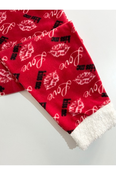 Clothes Box Peluş Paçalı Polar Alt Pijama