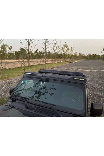 American Off Road جناح أمامي إكستريم لسيارة جيب رانجلر JL 18-24 مع مصابيح LED