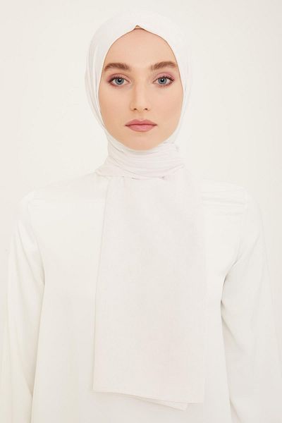 Armine Ултра лек шал Trend - 18 - Ледено бял 24001