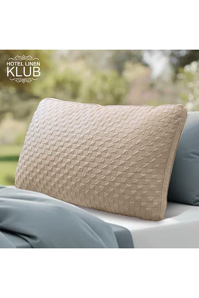 Hotel Linen Klub Soya Bean Pack of 2  Pillow - Provide Optimal Comfort, Superior Support, and Breathability