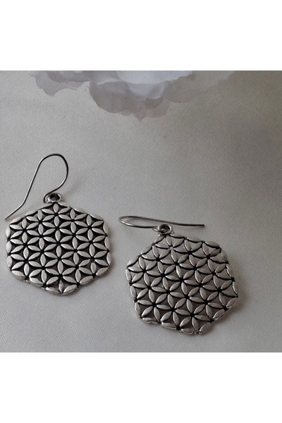azra takı tasarım Handmade Silver Color Bohemian Women's Earrings