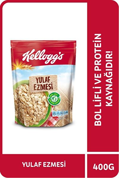 Kellogg's Yulaf Ezmesi 400 Gr, %100 Yulaf Ezmesi,lif Ve Protein Kaynağı