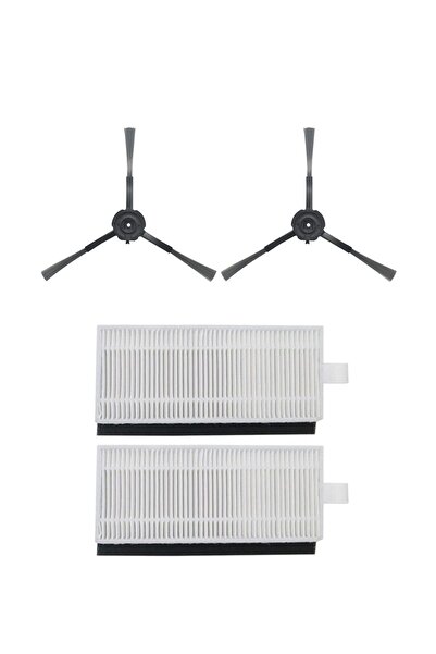 SupurgePlus Συμβατό με ηλεκτρική σκούπα ρομπότ Lydsto R1 - Σετ ανταλλακτικών 4 τεμαχίων