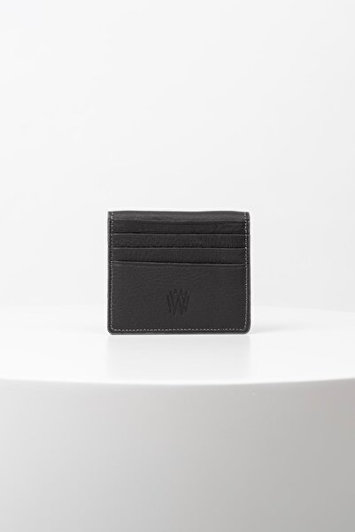 BAYDERİ Luis Unisex Hakiki Deri Kartlık