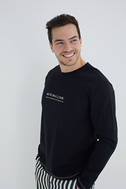 İPEKTENİM TEKSTİL Σετ ανδρικών πιτζάμες