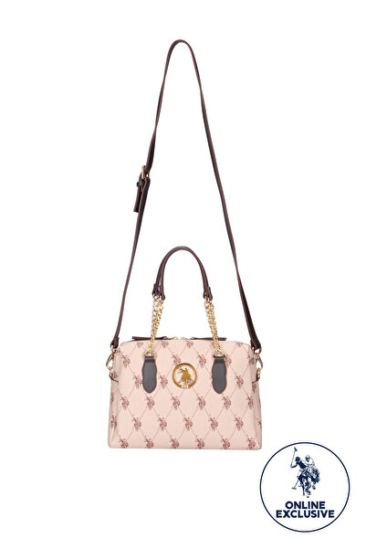 U.S. Polo Assn. Beige-Brown Women's Shoulder Bag - Us8701 Online Exclusive
