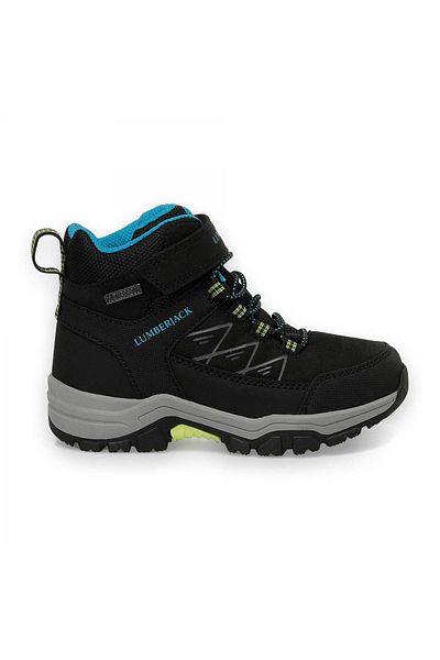lumberjack Детски ботуши 4W Bowl Hi 4Pr Wp Outdoor Black-Sax