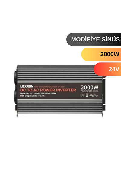 Lexron 2000W 24V 2000 WATT MODİFİYE SİNÜS İNVERTER