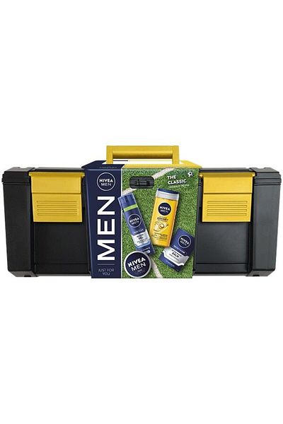 NIVEA Men: Creme cream 75 ml + Protect-Care Gel 200 ml, Protect Care 100 ml, Active Energy Gel 250