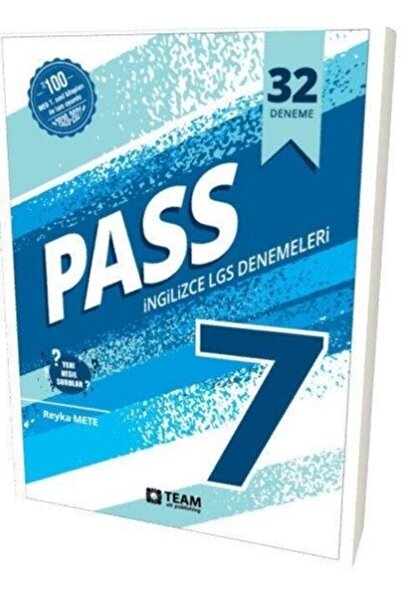 Team Elt Publishing 7. Sınıf Pass Lgs Ingilizce 32 Deneme Sınavı