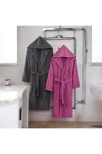 ROKO VİLLA Халат з подвійним капюшоном