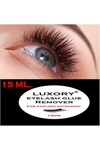 LUXORY İPEK KİRPİK KİRPİK ÇIKARICI SÖKÜCÜ JEL KREM REMOVER 15 GR BÜYÜK BOY ( ...
