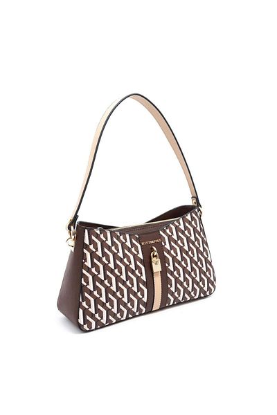 Silver Polo Geantă de umăr pentru femei Silver & Polo Brown - Nut SP1102