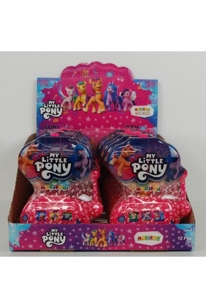 MOKIBON Gumball Machine Jackpot Ambalajlı Sakız My Little Pony 1 Adet