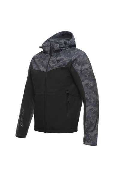 Dainese İgnite Black Camo Gray Tekstil Mont
