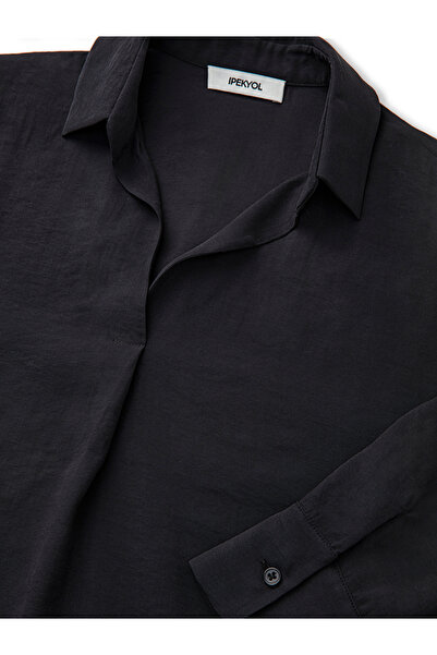 İpekyol Shirt Collar Detailed Blouse
