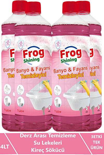 Frog Shining Derz Ve Su Lekesi Temizleyici Çam Kokulu 1ltx4adet