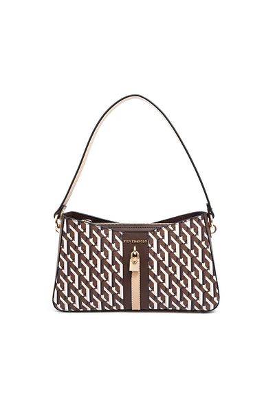 Silver Polo Geantă de umăr pentru femei Silver & Polo Brown - Nut SP1102