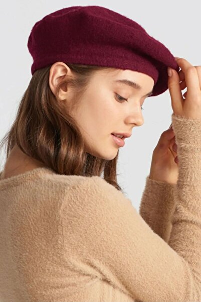 Mathilda Aksesuar French Painter Austrian Wool Felt Beret