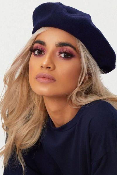 Mathilda Aksesuar French Painter Austrian Wool Felt Beret