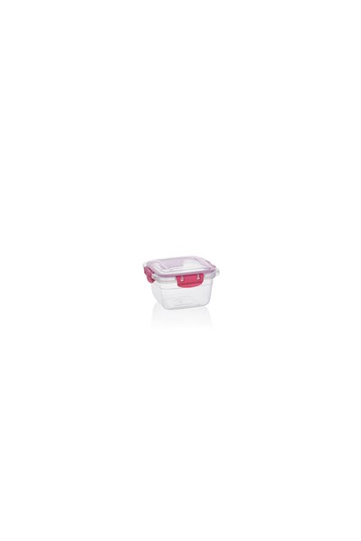 QSPLASTSTORE 5-Piece Square Storage Container Vacuum-Proof Cover (0.5,0.9,1.5,2.4,3.8 Lt)