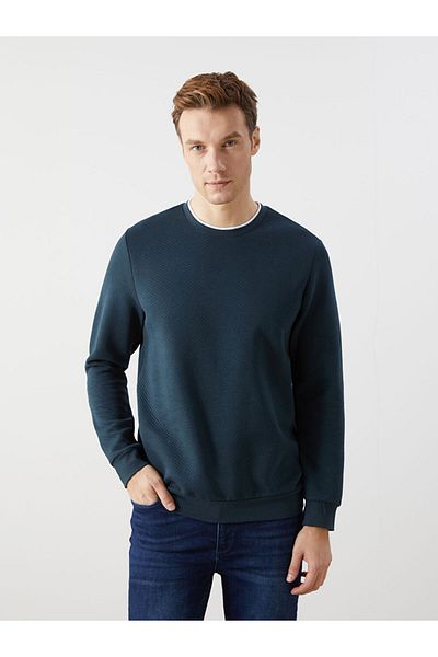 LC Waikiki Crew Neck Long Sleeve Men's Sweatshirt