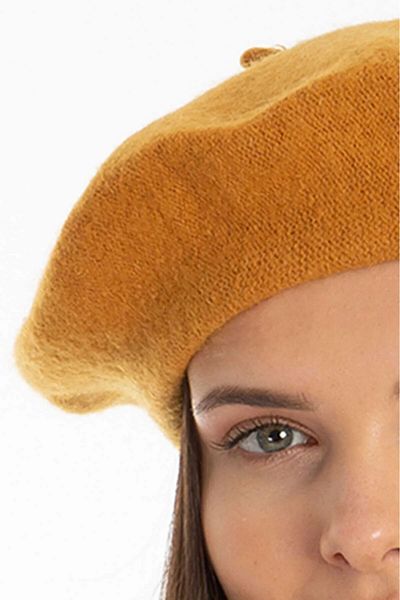 Mathilda Aksesuar French Painter Austrian Wool Felt Beret