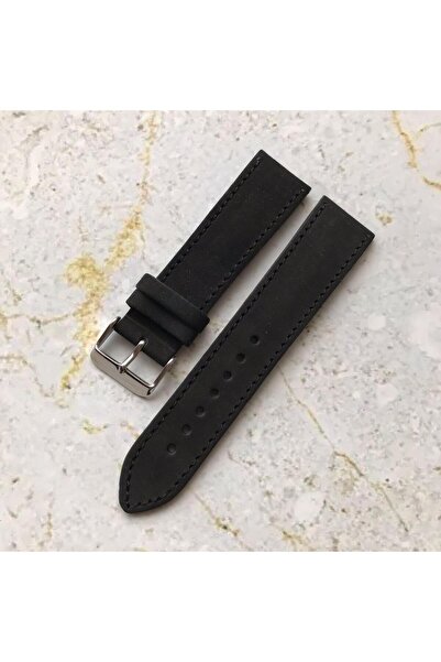 MercanSaat 20 mm Renkli Üst Kalite İşçilik Spor Tasarım Hakiki Deri Saat Kord...