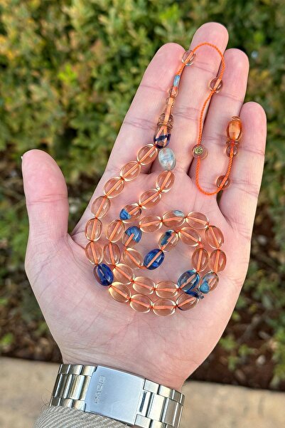 TESBİHKENTİ Silky Use Feeling Master Workmanship Fire Chihlimbar Mărgele de rugăciune