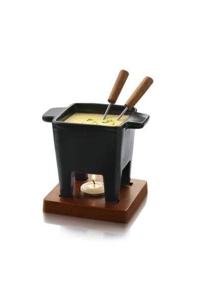 boska Tapas Küçük Fondü Seti, Tapas Fondue, 2 Kişilik Peynir veya Sos Fondü