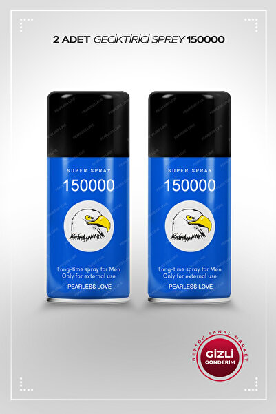 PEARLESS LOVE Geciktrici Etkili Sprey 150000 2 Adet