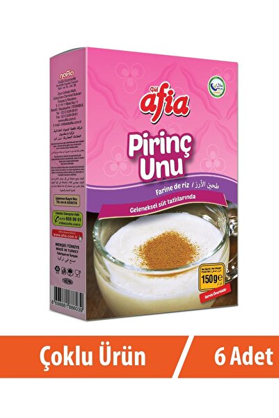 Afia Pirinç Unu 6x150 Gr
