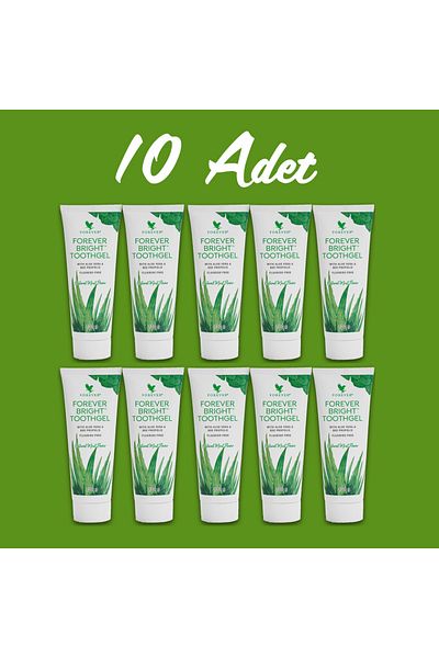 Forever Living Aloe Vera Toothgel Toothpaste - 10 Pieces
