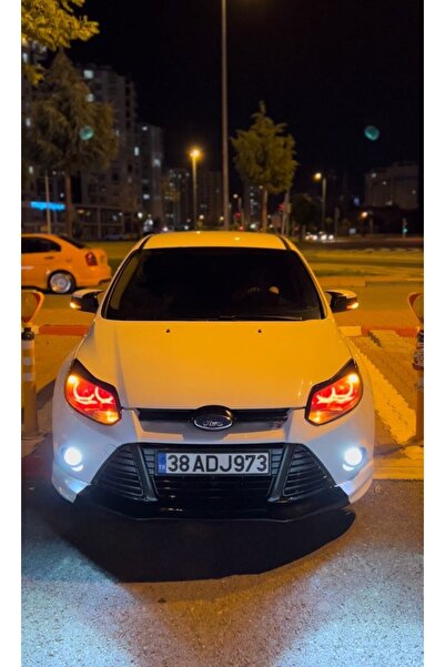 AYDIN TUNİNG Her Araca Uyumlu 16 Renkli Kumandalı Far Içi Angel L Tip 120mm