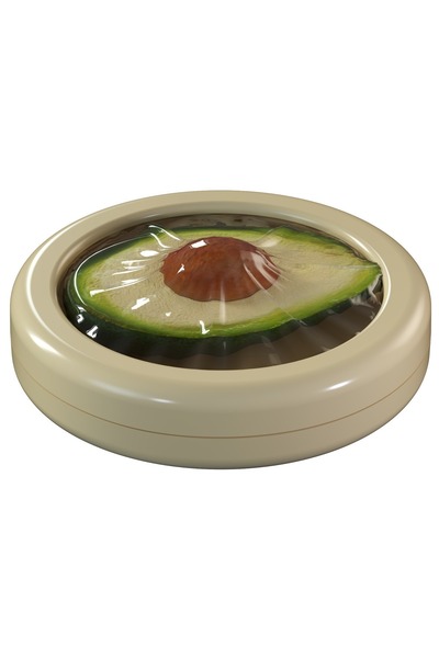 Bayev 3 Pcs Onion Fruit Vegetable Lemon Pacifier Storage Container Multipurpose Box Preserving Freshness Fresh Container