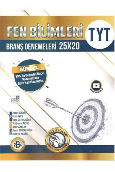 Parlayan Projeler Bilgi Sarmal YKS TYT Fen Bilimleri Soru Avcıları 25x20 Bran...