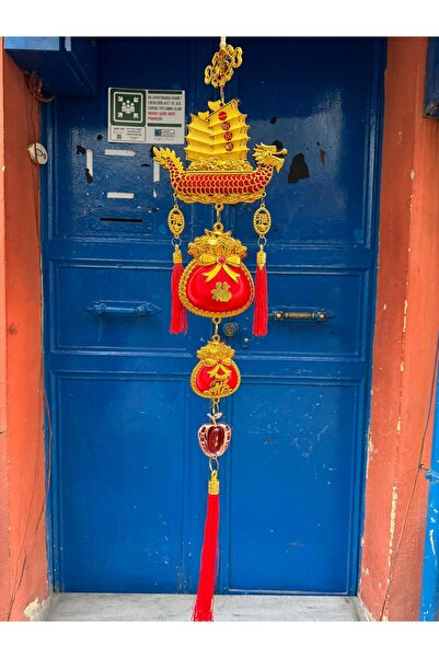 Feng Shui Yelkenli Ejderha Süs