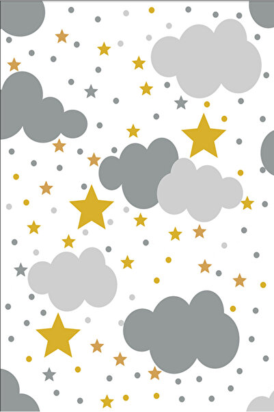 Zümrüt Ev Tekstil Lastikli Süngerli Kaymaz Halı Örtüsü 4m2 Ölçüde 4mm Kalın S...