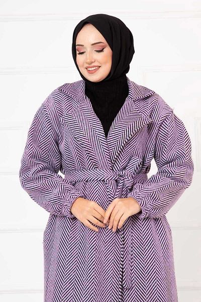 EBRUTESETTÜR Herringbone Patterned Coat