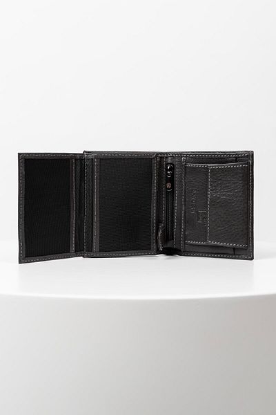 BAYDERİ Luna Genuine Leather Rfid Protected Gentle Men's Wallet with Convenient Coin Tank