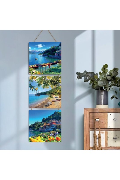 DURUSOY Ξύλινο Πτυσσόμενο Τραπέζι 3 τεμαχίων - Tbl0002