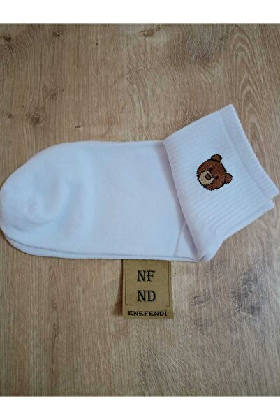 ENEFENDİ Șosete din bumbac cu parfum de ursuleț, moale, cu model, fără cusătu...