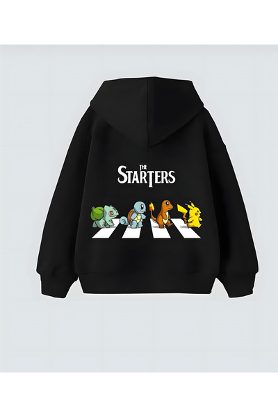 Aesthia Унисекс суитшърт с качулка Pokemon Design