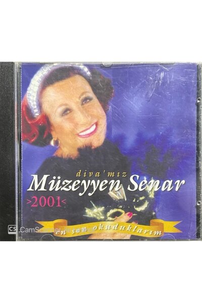 Plak İstasyonu (إنه قرص مضغوط وليس قرص مضغوط) Cd Diva' Mız Müzeyyen Senar أحد...