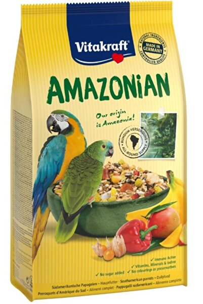 Vitakraft STOROZAL Amazon Afrika ve Gri Papağan Yemi (04621) 750 Gr